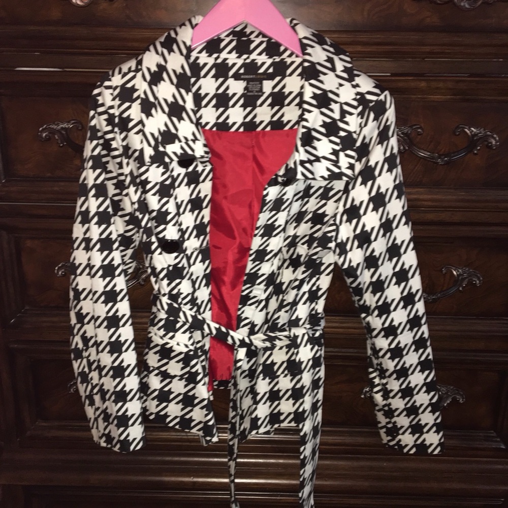 EUC ☆ Robert Louis ☆ Houndstooth Jacket